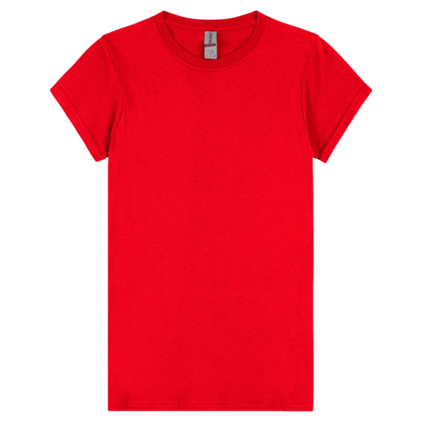 Gildan Softstyle Ladies' T-Shirt Red