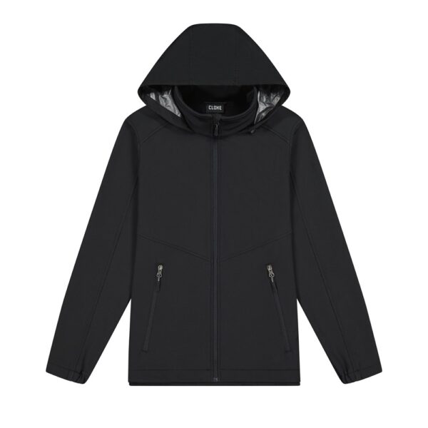 Aspiring Jkt Wmns - Contrast Zip Pulls Black Grey