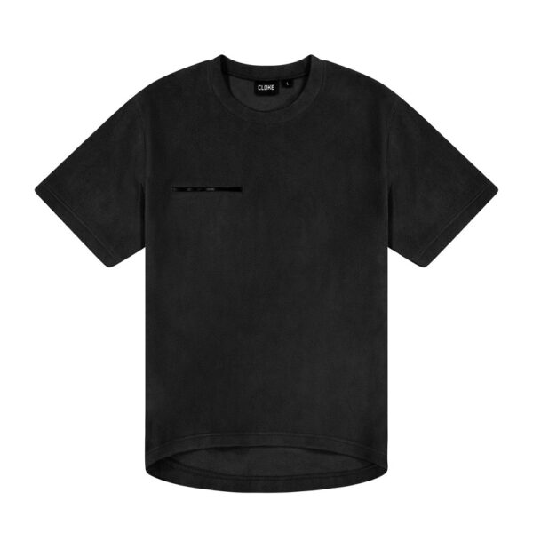 Monowai Fleece Tee Black