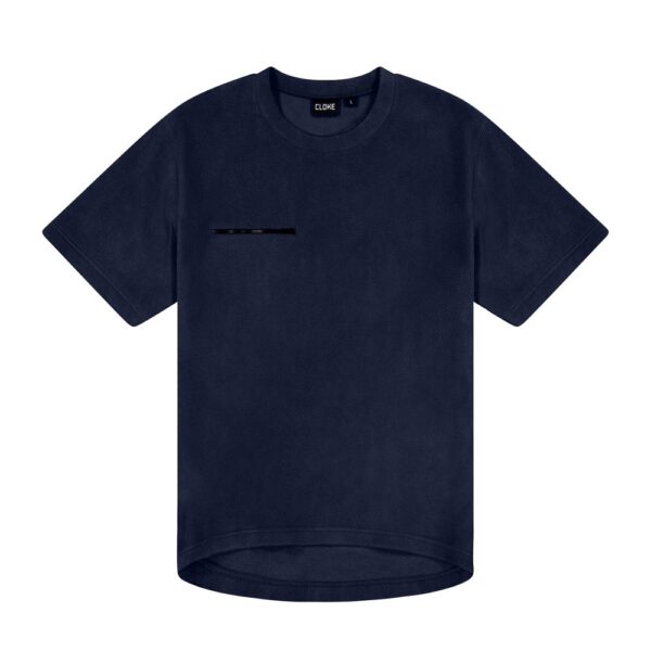 Monowai Fleece Tee Navy