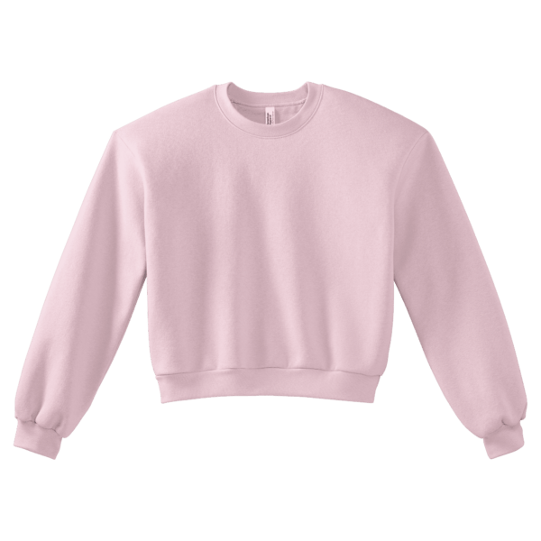 American Apparel Reflex Fleece Women's Crewneck Sw Blush