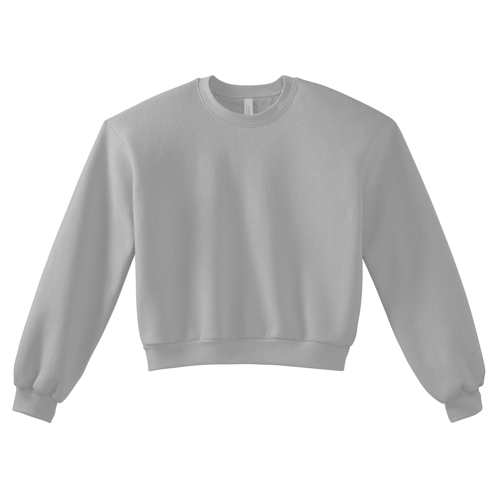 American Apparel Reflex Fleece Women's Crewneck Sw Heather Grey