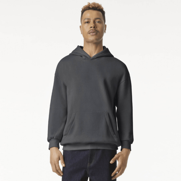 American Apparel Reflex Fleece Unisex Hooded Sweat Asphalt