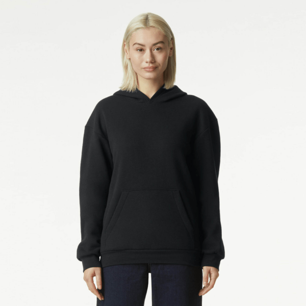 American Apparel Reflex Fleece Unisex Hooded Sweat Black