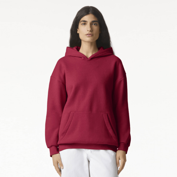 American Apparel Reflex Fleece Unisex Hooded Sweat Cardinal Red