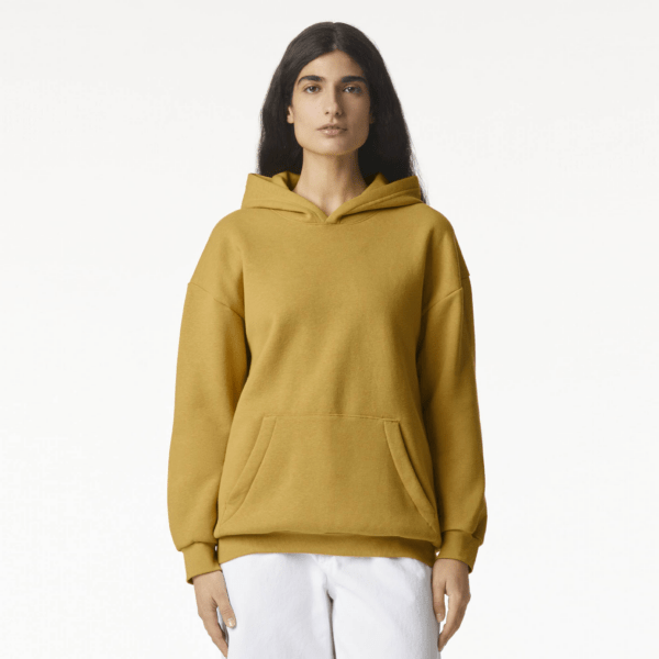 American Apparel Reflex Fleece Unisex Hooded Sweat Mustard