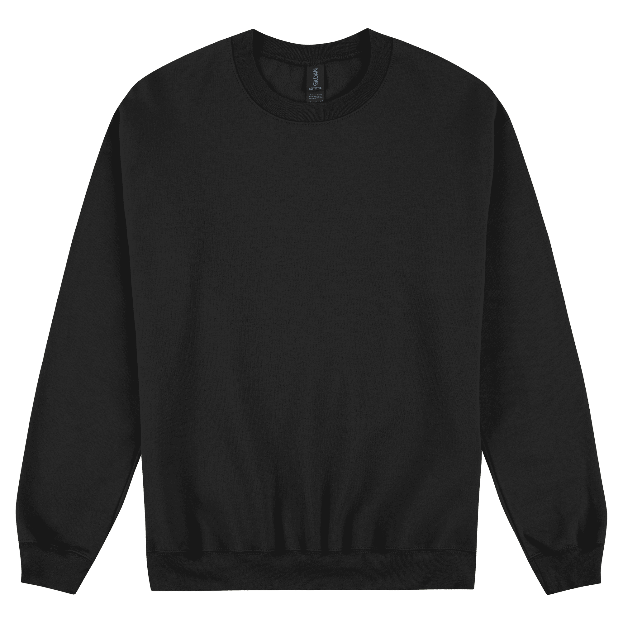 Gildan Softstyle Adult Sweatshirt Black