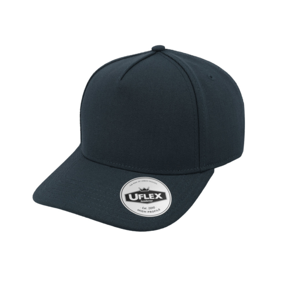 UFlex High Profile 5 Panel Snap Back Navy