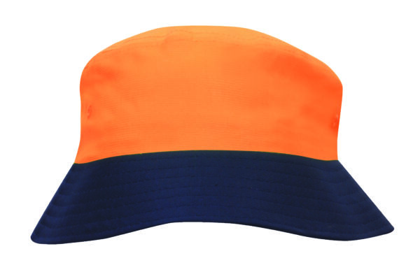 Breathable Poly Twill Safety Bucket Hat