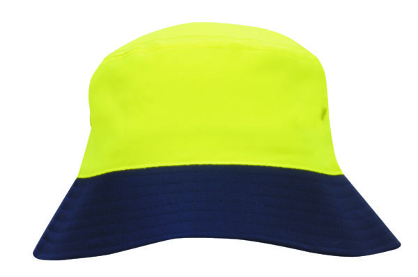 Breathable Poly Twill Safety Bucket Hat